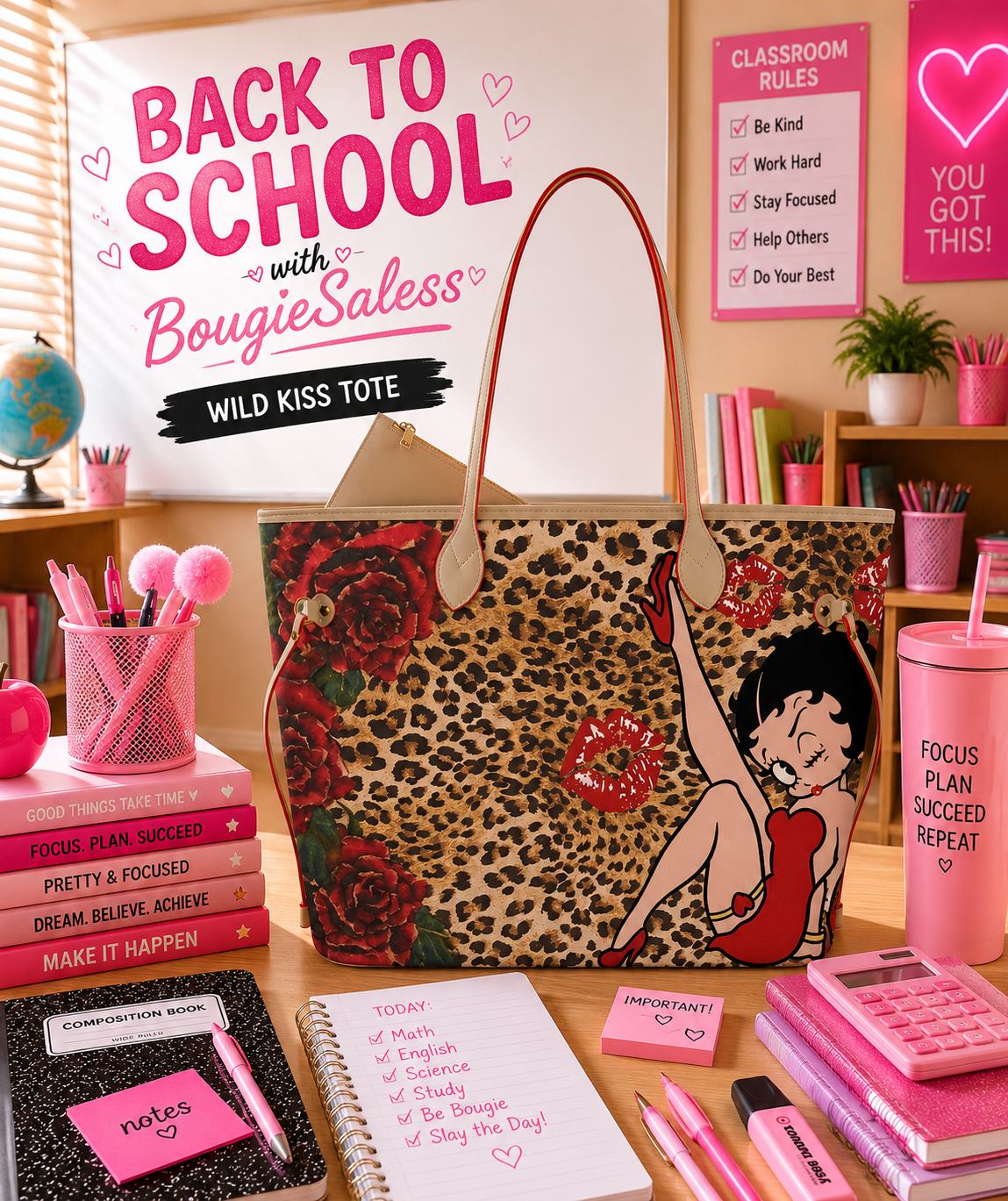 Wild Kiss Tote