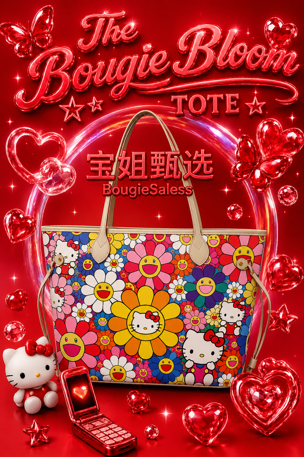 The Bougie Bloom Tote