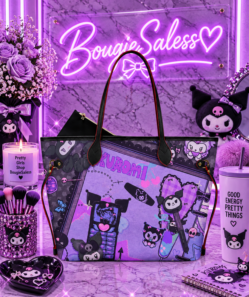 4 MORE LEFT Midnight Mischief Tote - SHIPS NEXT DAY