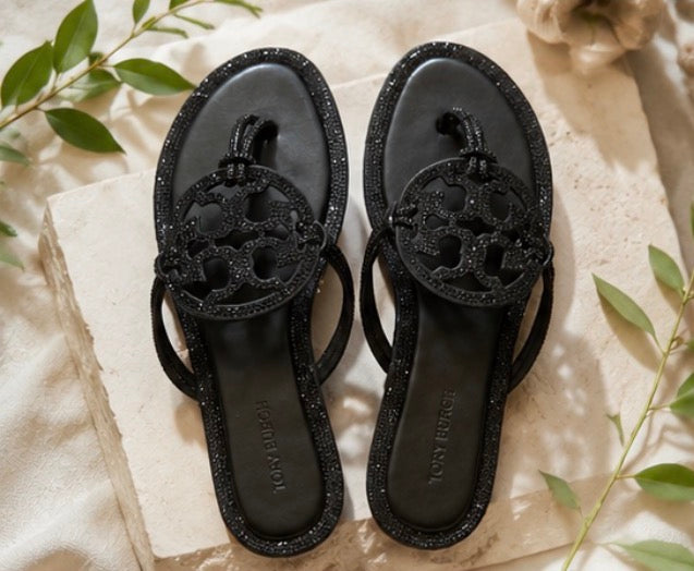 Black Hey Luxe Sandals
