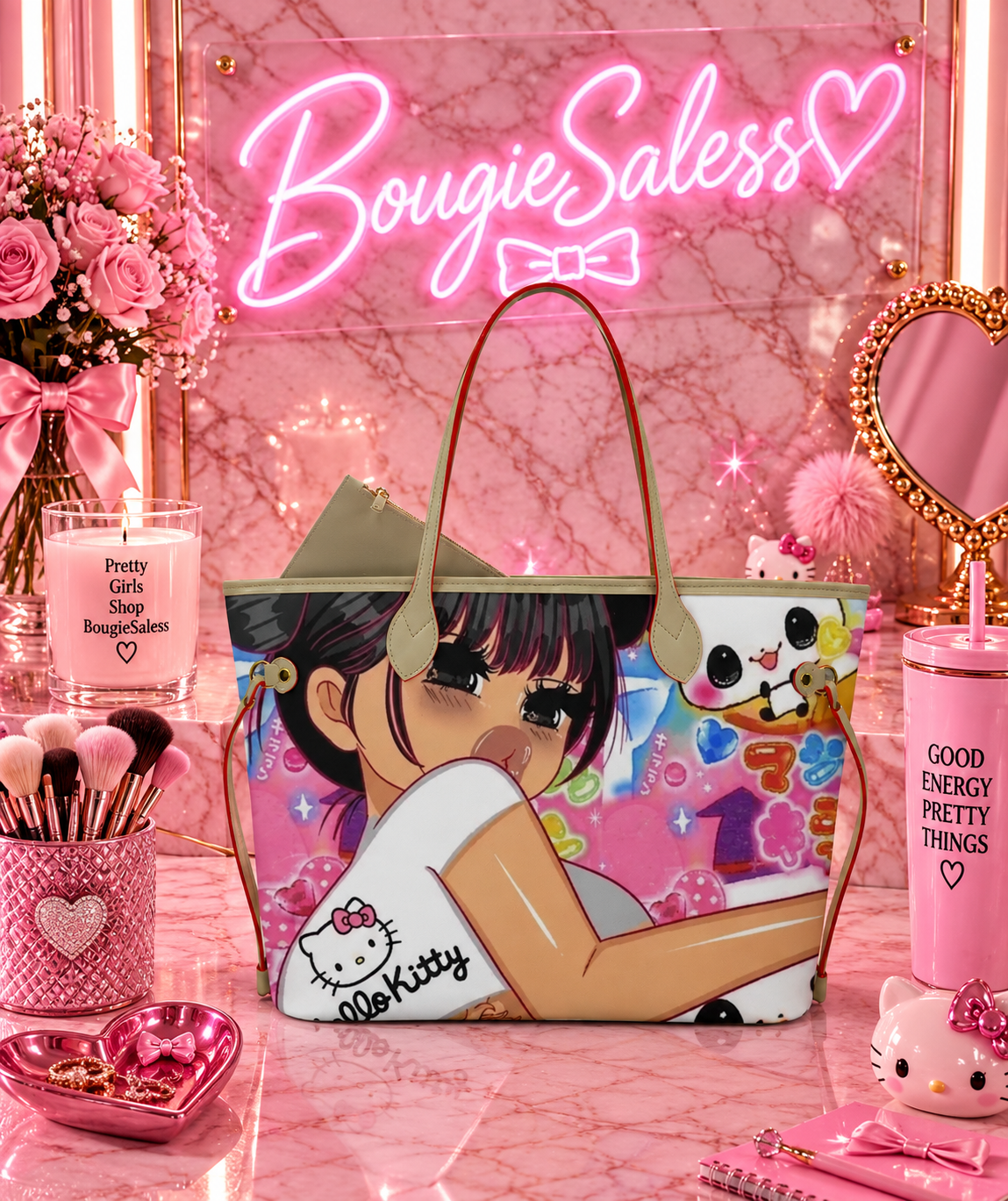 Kawaii Girl Tote